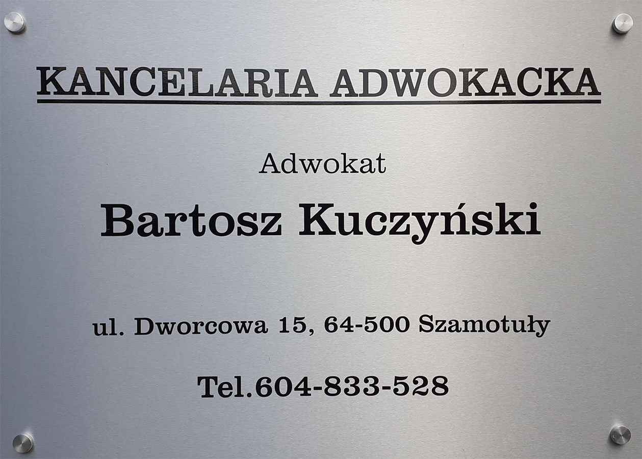 kancelaria adwokacka adwokat Bartosz Kuczyński